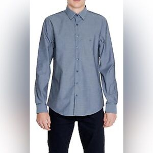 Calvin Klein Dark Blue Shirt Size 20 NWOT